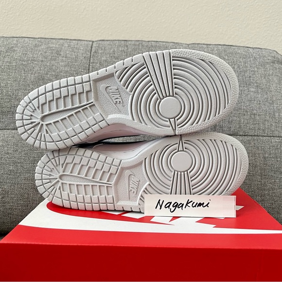 🐰 Nike dunk low white pastel blue shoes (big kids) - Picture 6 of 6